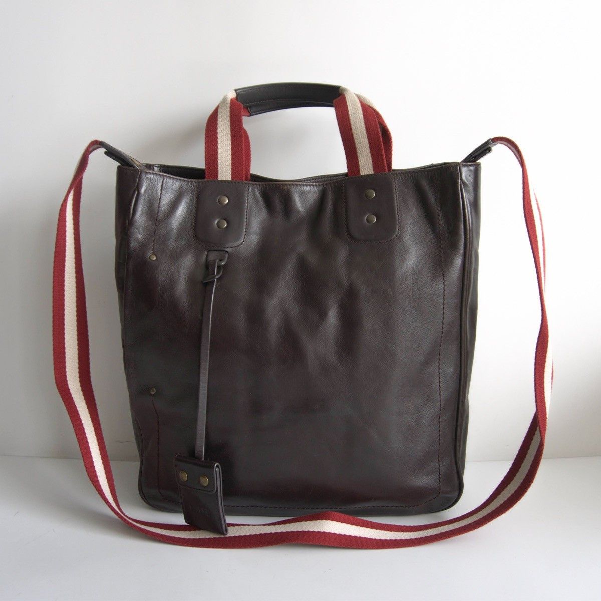 Bally Bally Leather 2-way Tote Bag Brown Size ONE SIZE - 1 Thumbnail