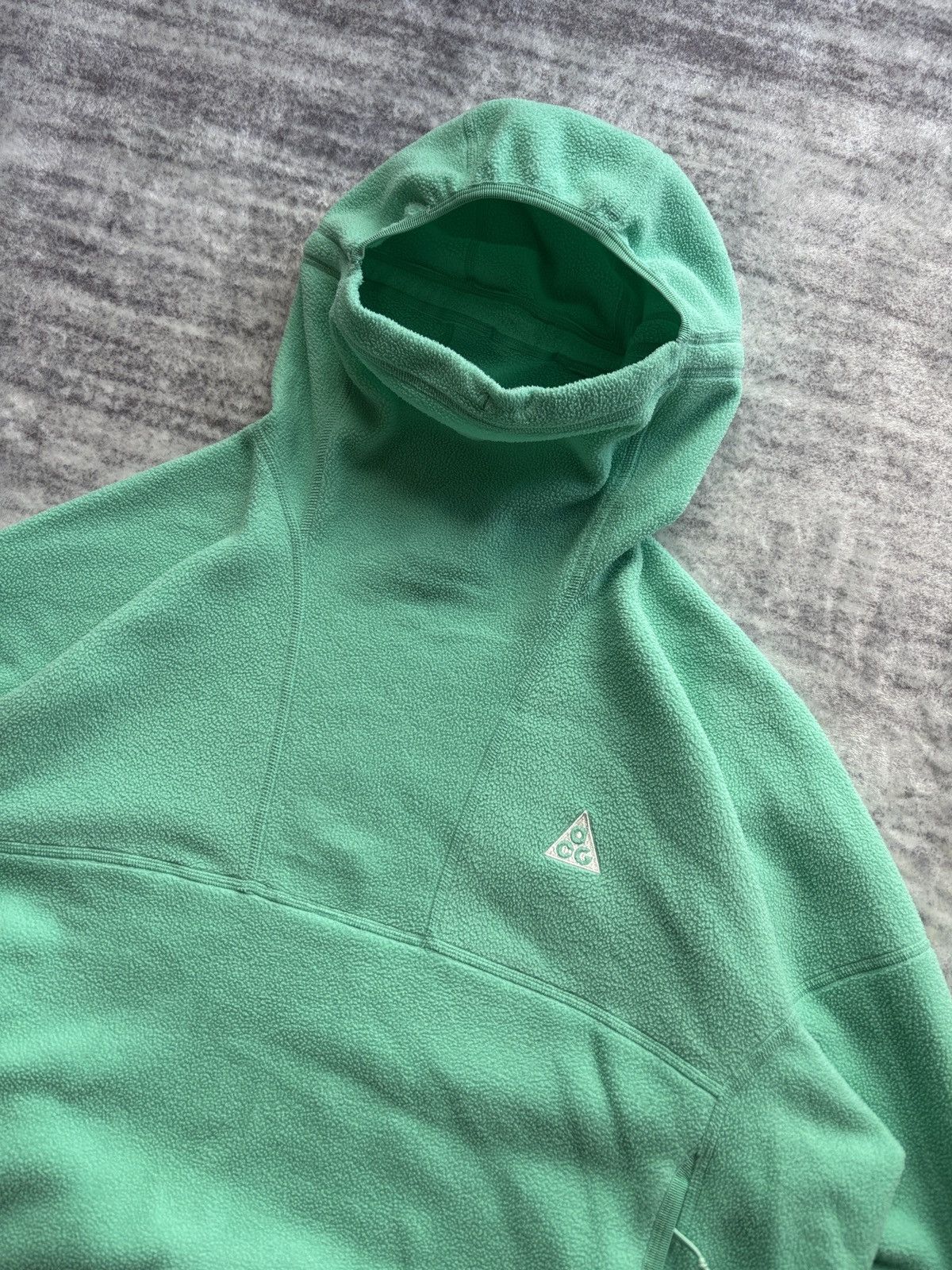 Nike ACG Nike ACG Polartec Wolf Tree Pullover Ninja Mask Hoodie Mint Size US L / EU 52-54 / 3 - 3 Thumbnail