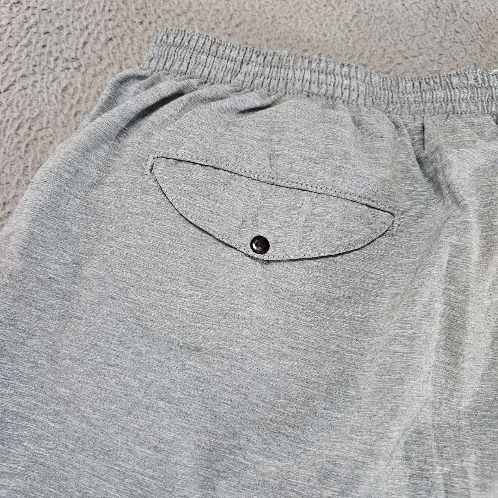Lands' End Lands' End Shorts Womens XL Gray Sweat Athletic Run Quick Dry Pockets Drawstring Moisture Wicking Lightweight Size 24" / US 00 / IT 34 - 5 Thumbnail