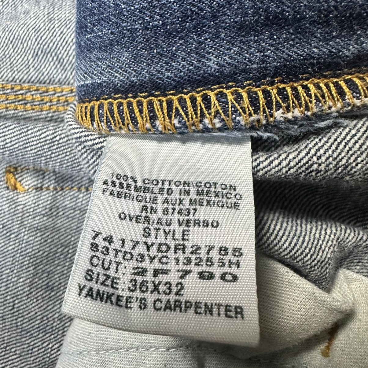 Ralph Lauren Vintage Y2K Ralph Lauren Double Knee Carpenter Denim Jeans Size US 36 / EU 52 - 5 Thumbnail