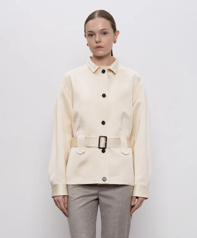 Loro Piana o1srvl11e0526 FAP0503 Eddy Field Jacket in Beige Size XS / US 0-2 / IT 36-38 - 3 Thumbnail