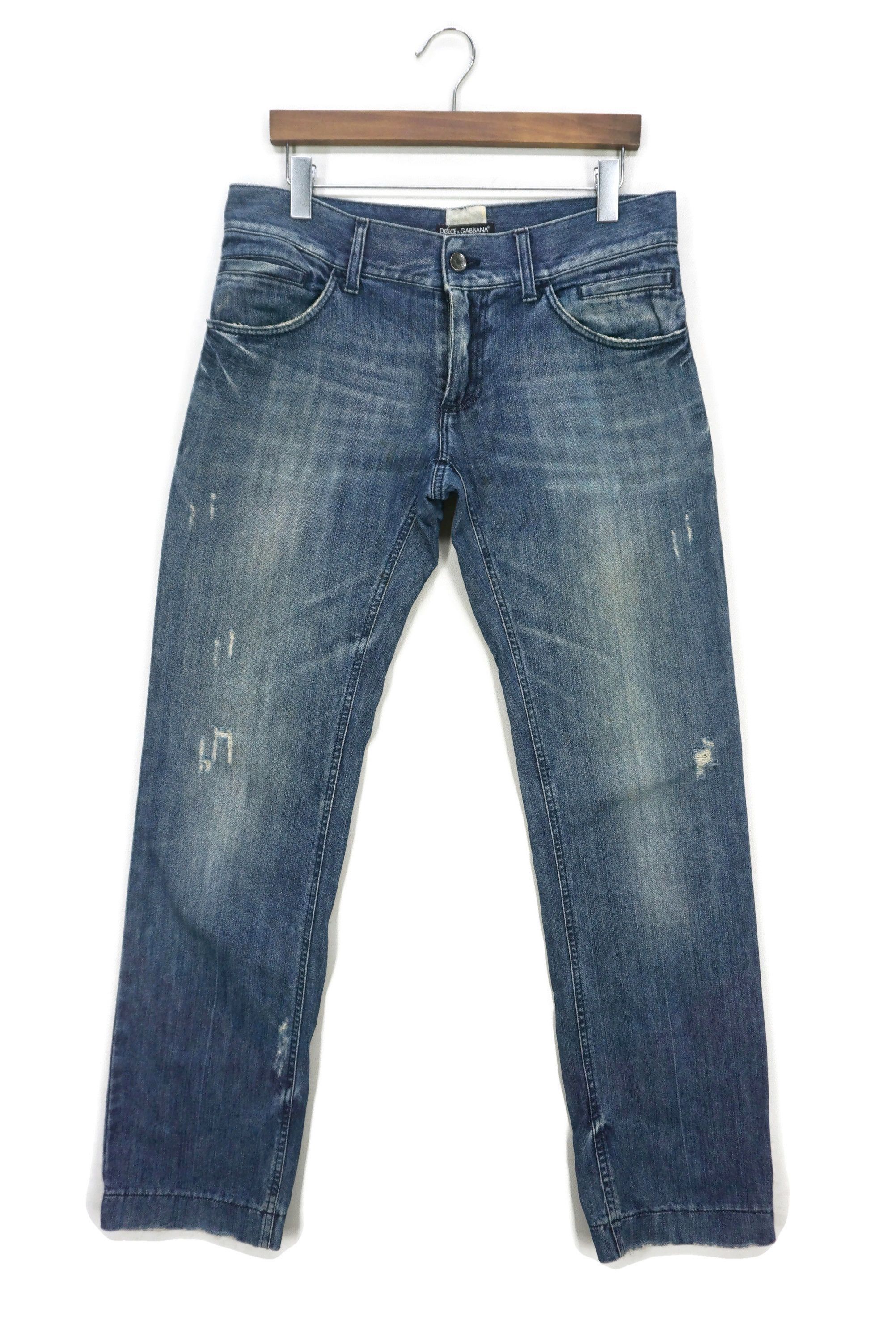 Dolce & Gabbana D&G Jeans Size W34xL33.5 Made in Italy 14 Classic Low Rise Size US 34 / EU 50 - 1 Thumbnail