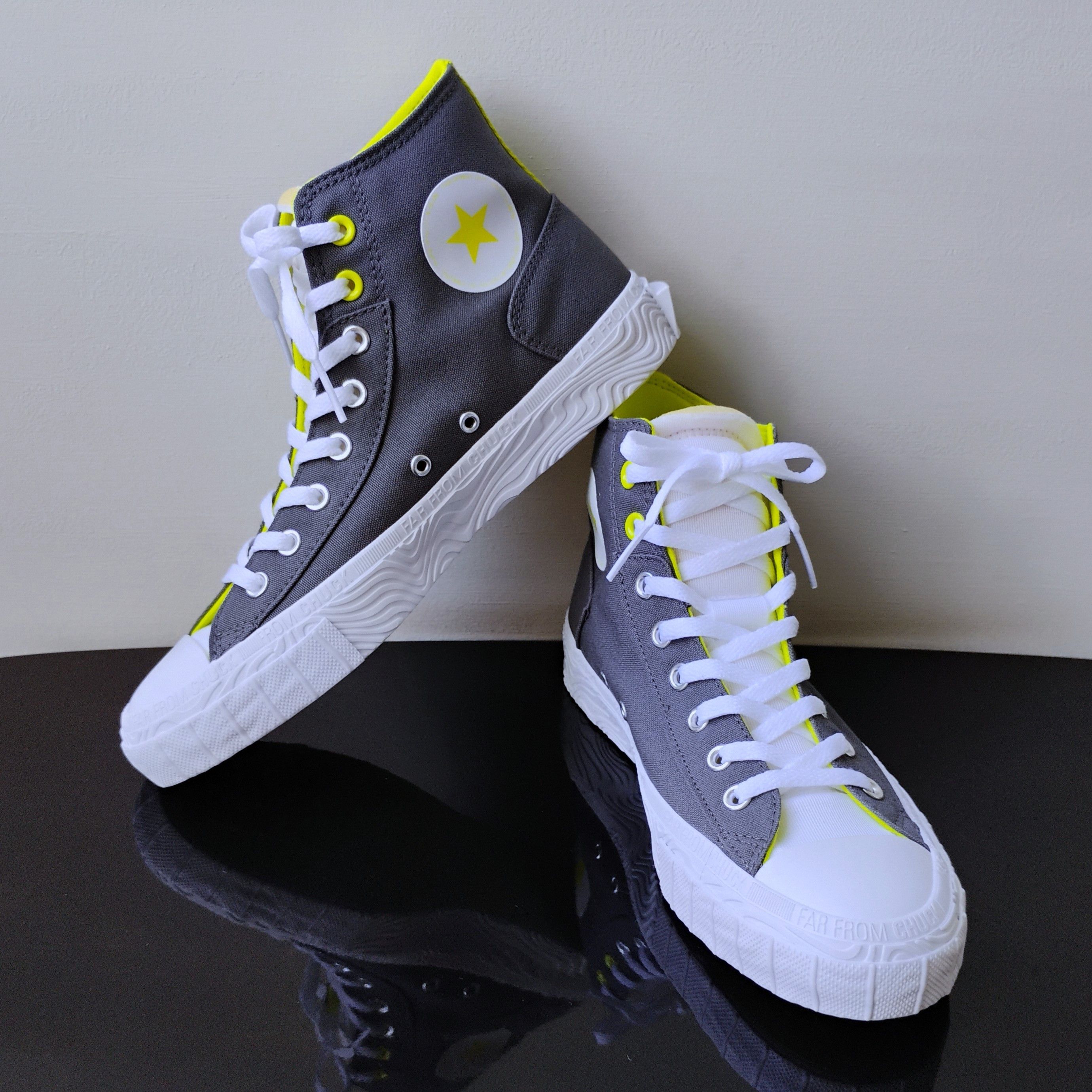 Converse Converse Men's All-Star Edge Glow in Amazing Grey/White Size US 9.5 / EU 42-43 - 11 Thumbnail