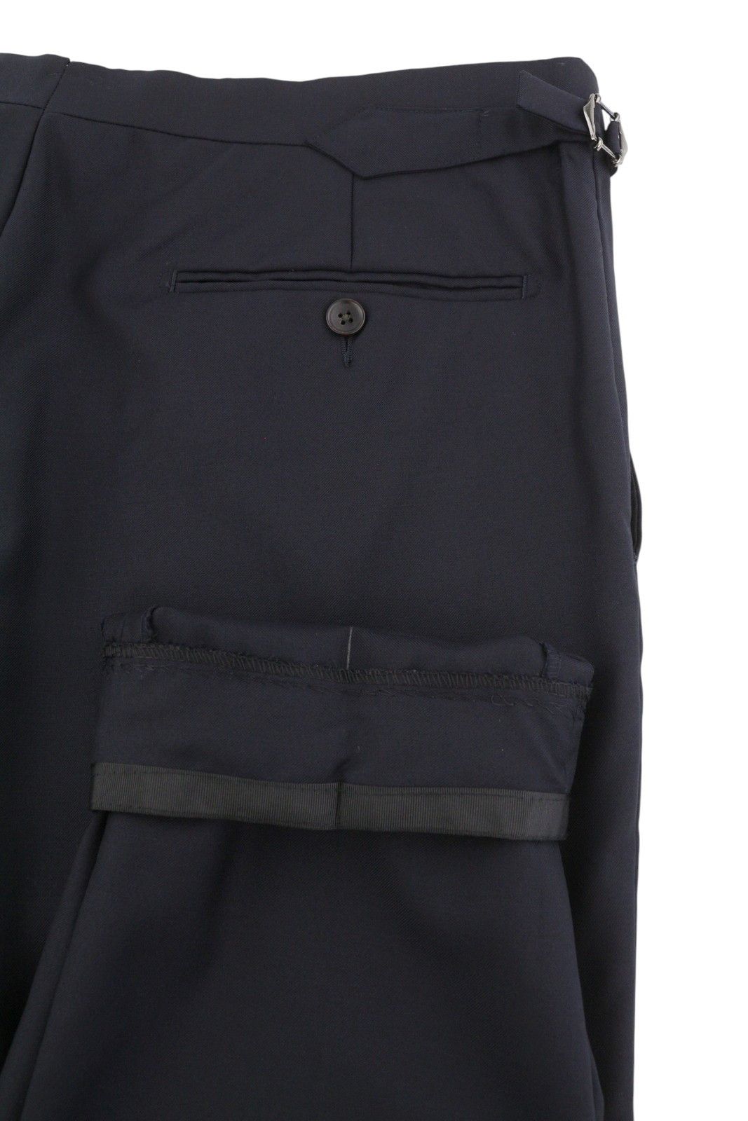 Suitsupply SOHO SA UK44S Dark Blue Wool Tapered Zip Trousers 86723 Size 44S - 5 Thumbnail