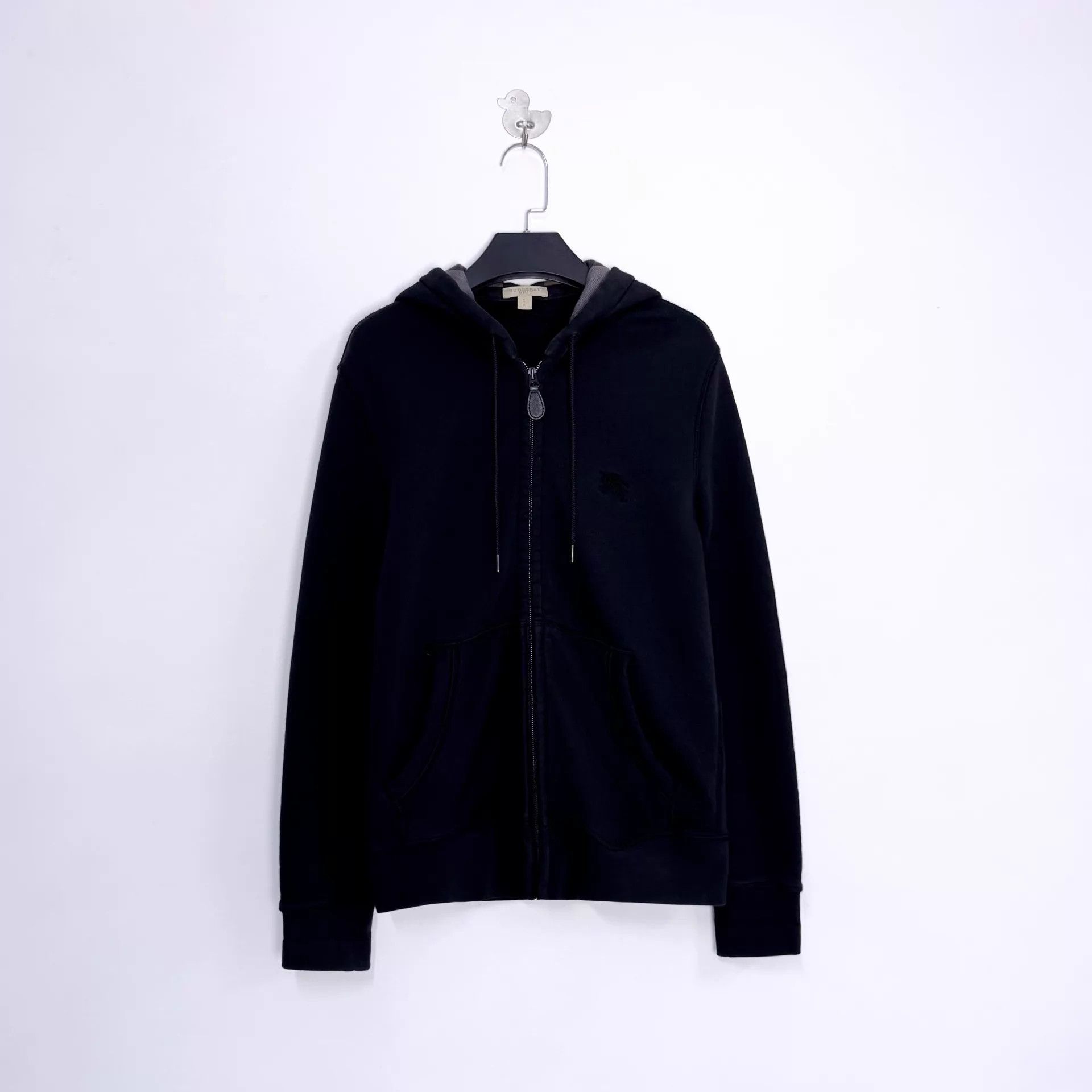 Burberry Burberry Horseferry blk S Unisex 99new Zipper Hoodie Size US S / EU 44-46 / 1 - 1 Thumbnail