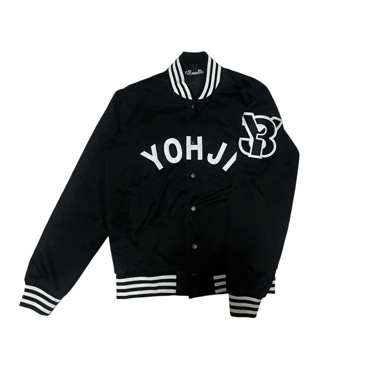 Adidas × Y-3 AW19 Adidas Y-3 Yohji Yamamoto Letters bomber jacket Size US M / EU 48-50 / 2 - 6 Thumbnail