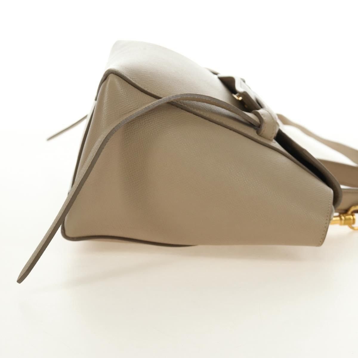 Celine Celine Leather Belt Bag Micro Handbag Beige Size ONE SIZE - 2 Thumbnail