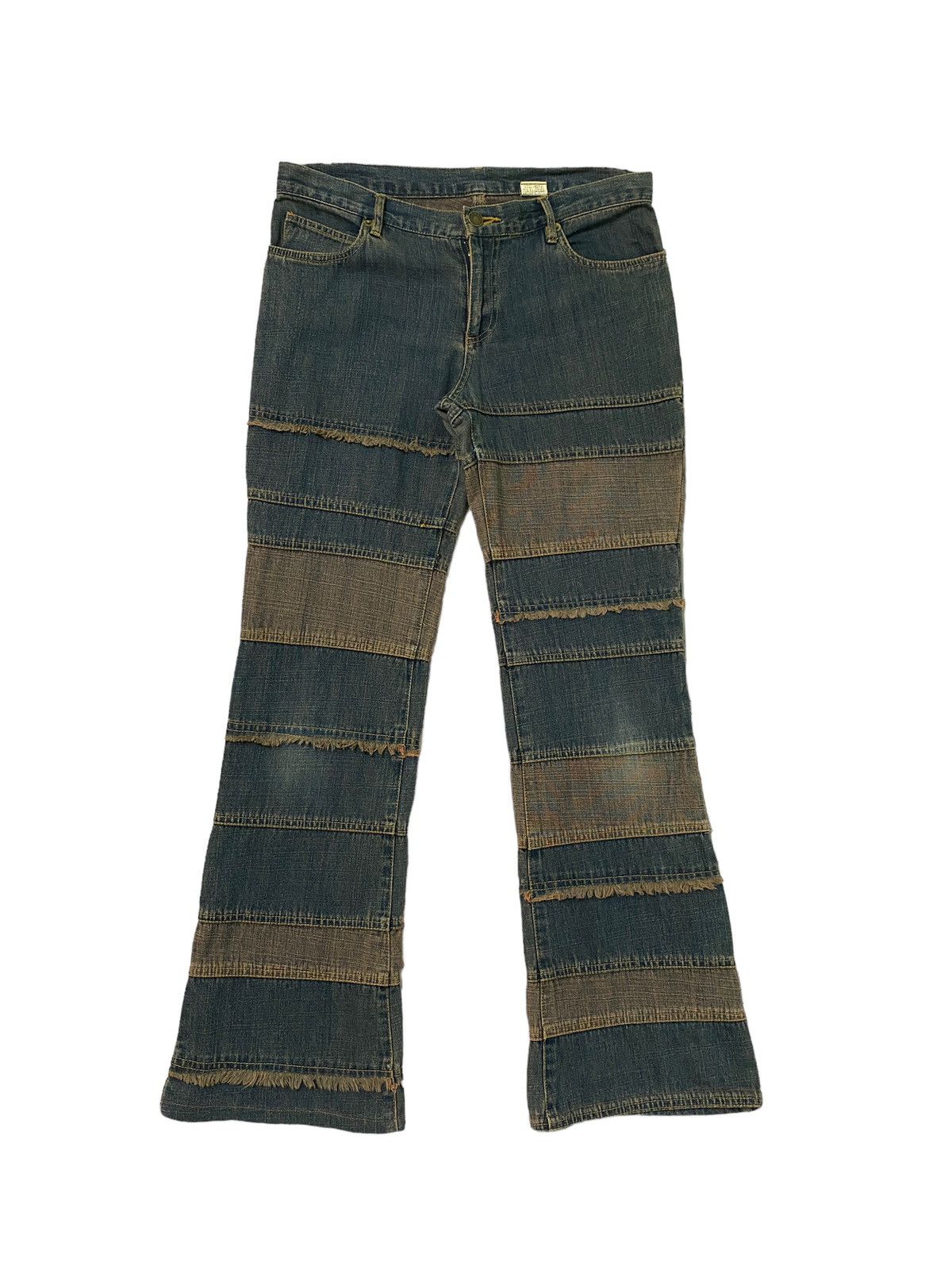 image of Vintage Flared Hagi Like Hysteric Glamour Bootcut Denim in Blue, Men's (Size 30)