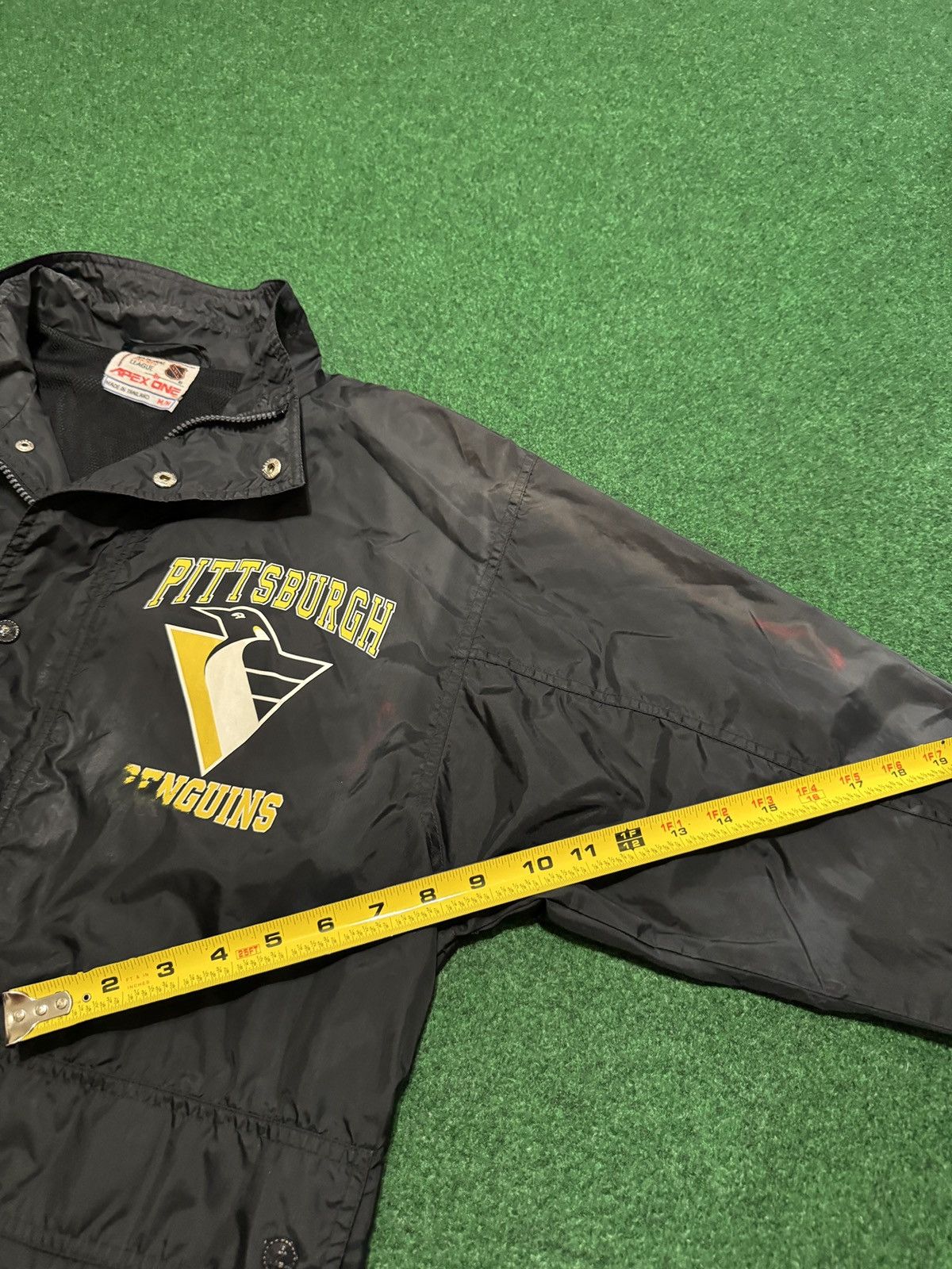 Apex Vtg 90s Pittsburgh Penguins Apex One Retro Logo M/L Jacket Size US L / EU 52-54 / 3 - 8 Thumbnail