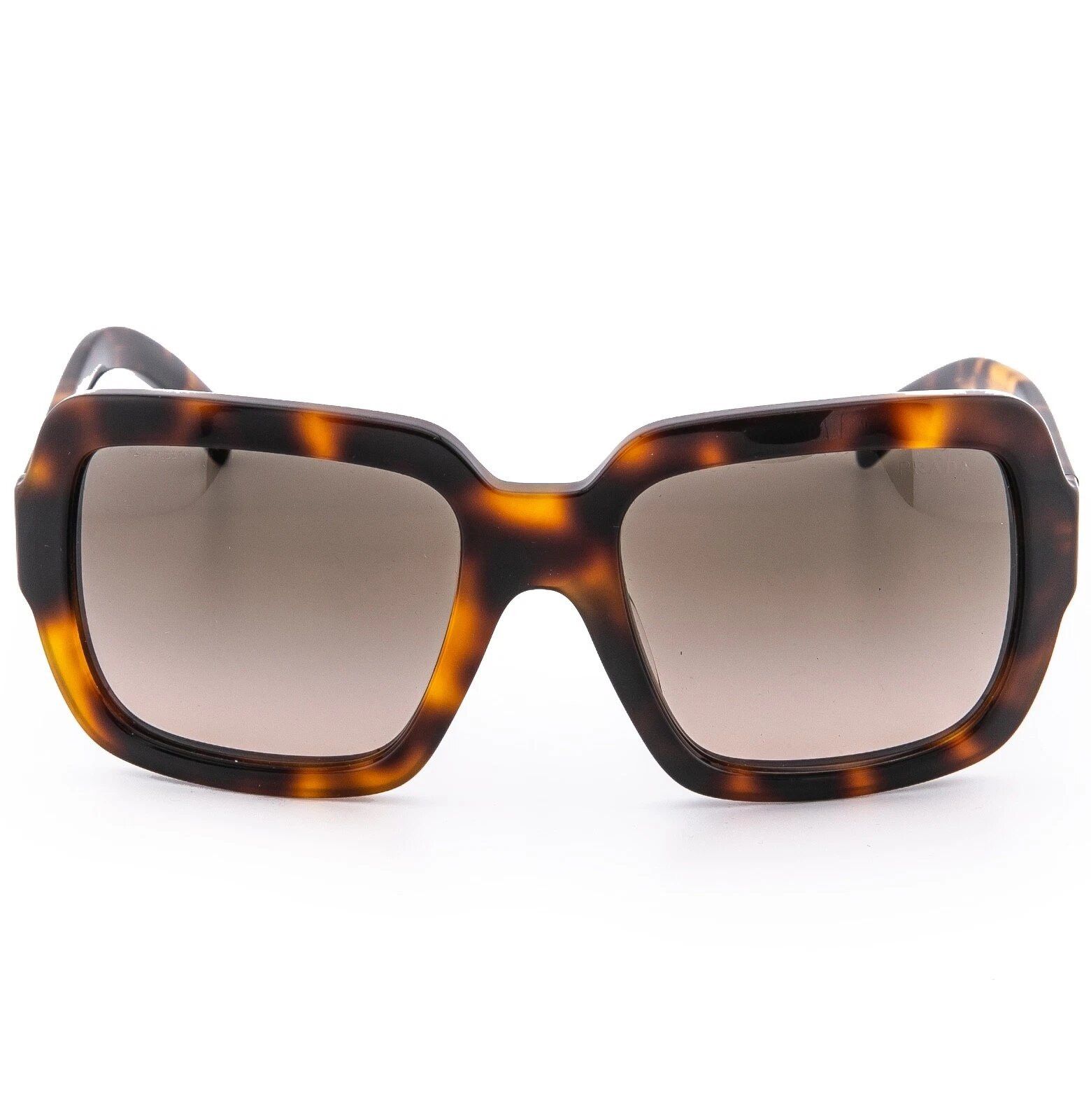 Prada PRADA 07R ORNATE PR07RS Brown Rectangle Sunglasses 07RS Size ONE SIZE - 5 Thumbnail