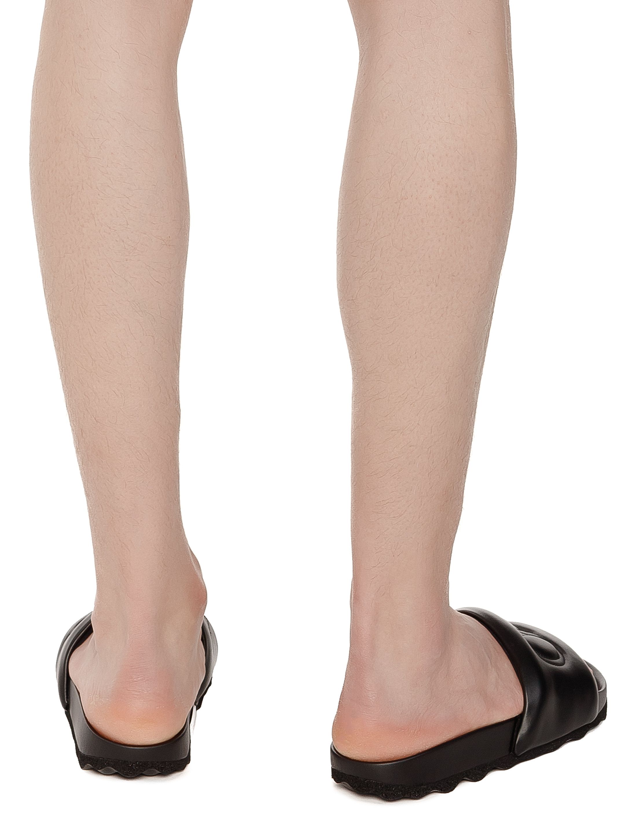 Off-White o1in1s1024 Q:2 / Bookish Leather Sliders in Black Size US 12 / EU 45 - 3 Thumbnail