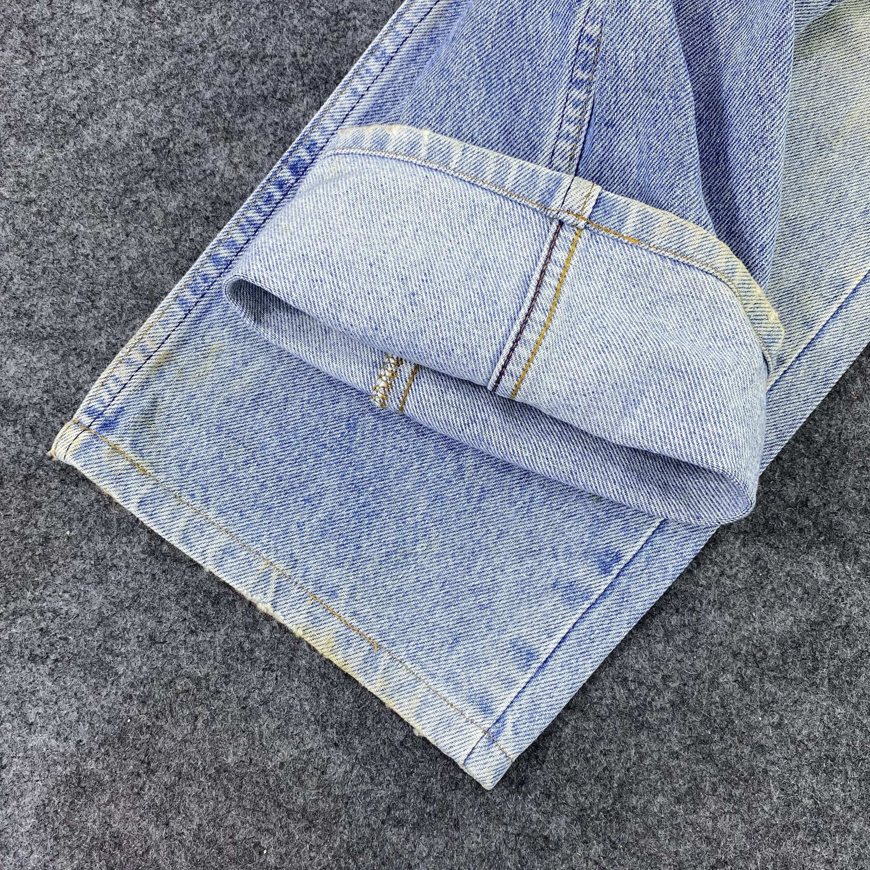 Levi's × Vintage Vintage Levi's 510-0217 Distressed Blue Wash Jeans-J1175 Size US 32 / EU 48 - 13 Thumbnail