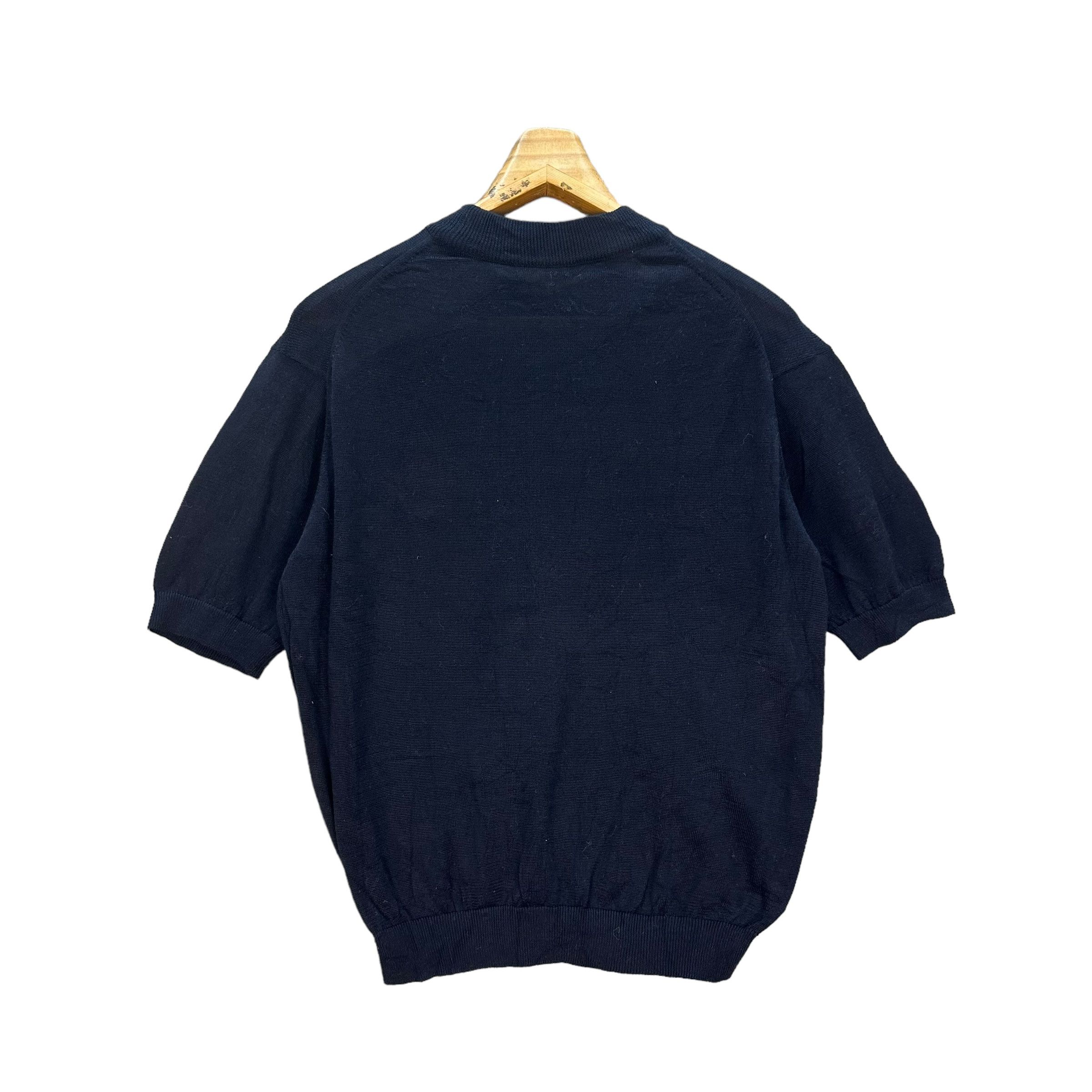 Christian Dior Monsieur CHRISTIAN DIOR EMBROIDERY LOGO KNITTED SWEATER #8724-023 Size US L / EU 52-54 / 3 - 9 Thumbnail