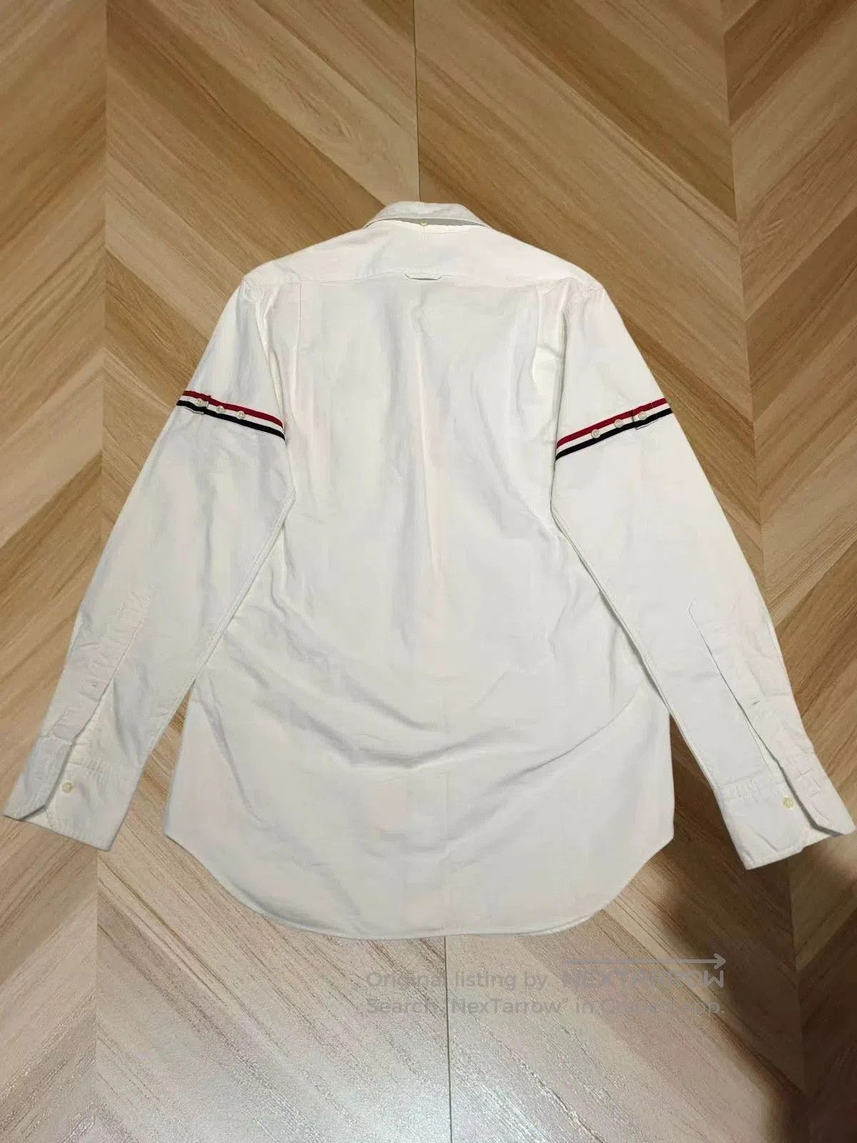 Thom Browne Thom Browne Striped Long Sleeve Shirt. Size US M / EU 48-50 / 2 - 2 Thumbnail
