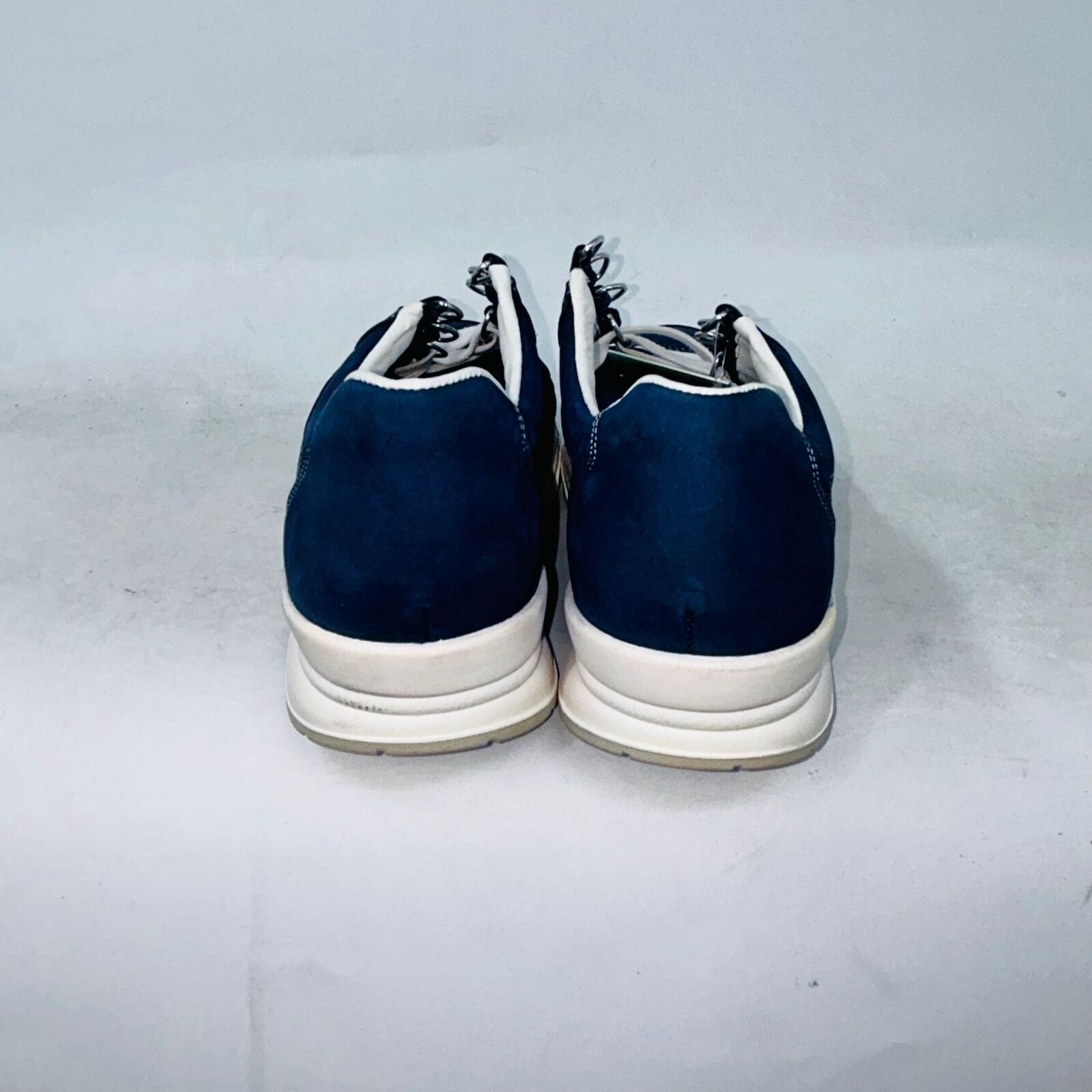 Mephisto MEPHISTO MEN MATCH ATHLETIC LACE LEATHER SNEAKER NAVY SIZE 8 Size US 8 / EU 41 - 3 Thumbnail
