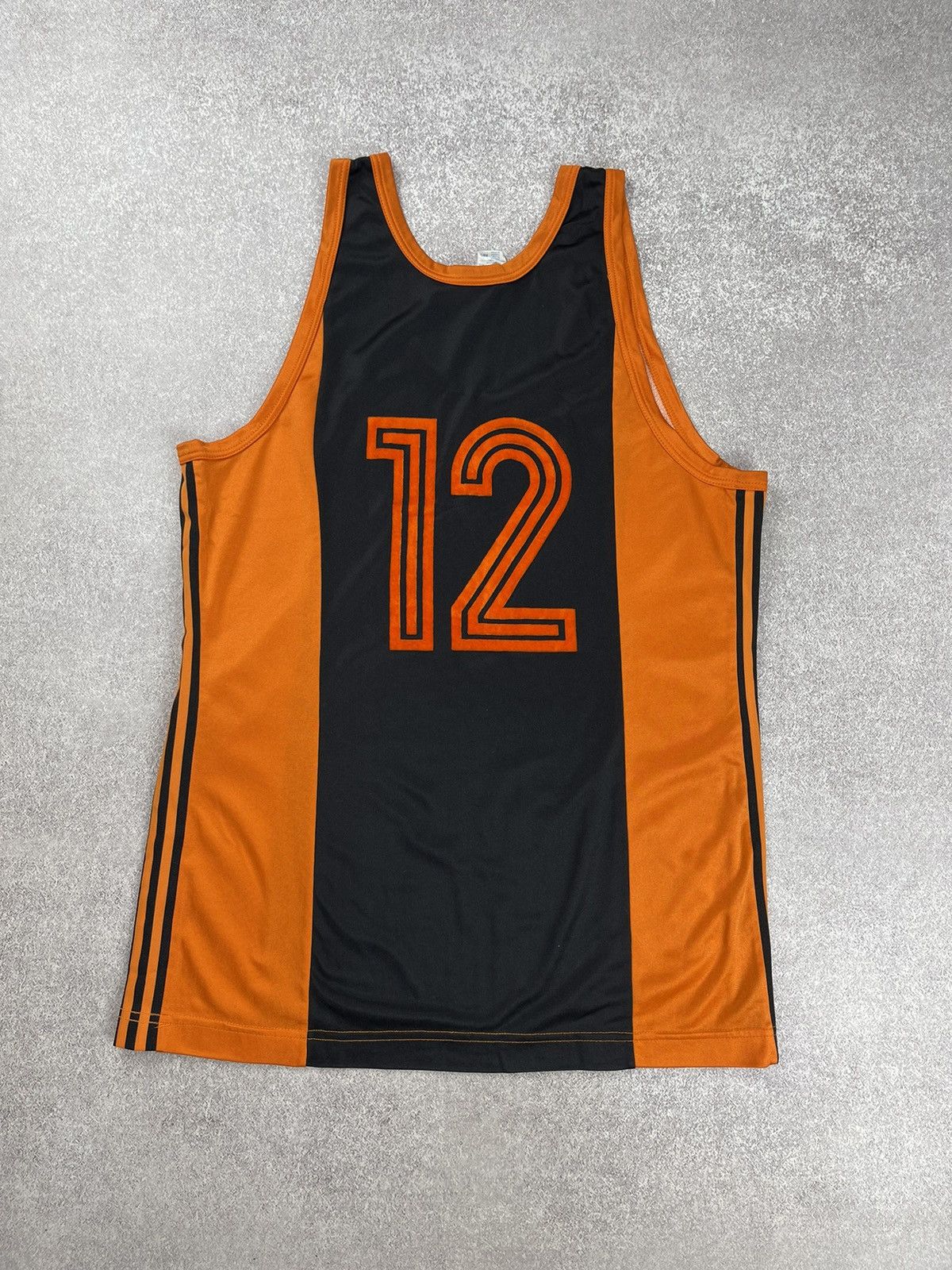 Adidas Vintage Adidas 70-80’s Tank Top Running Jersey #12 Size M-L Size US M / EU 48-50 / 2 - 8 Thumbnail