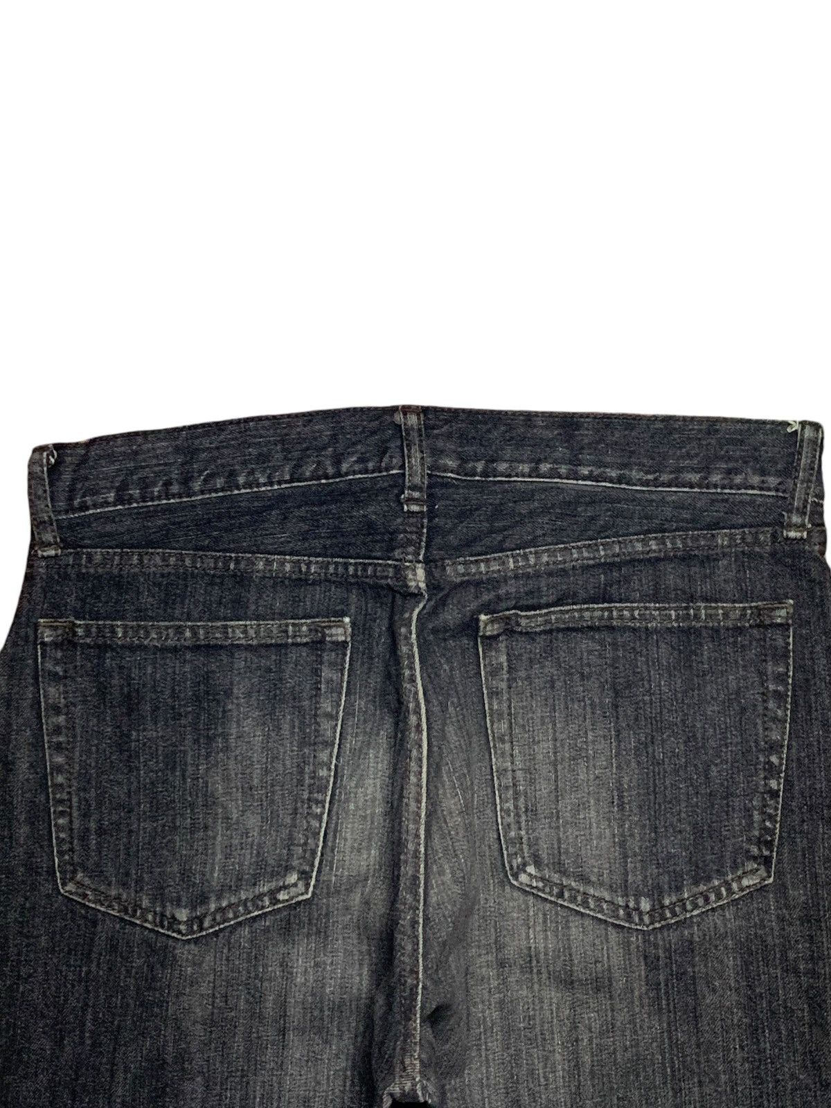 Japanese Brand × Uniqlo SALES🔥Vintage Japanese Uniqlo Mud Wash Distress Loose Jeans Size US 32 / EU 48 - 8 Thumbnail