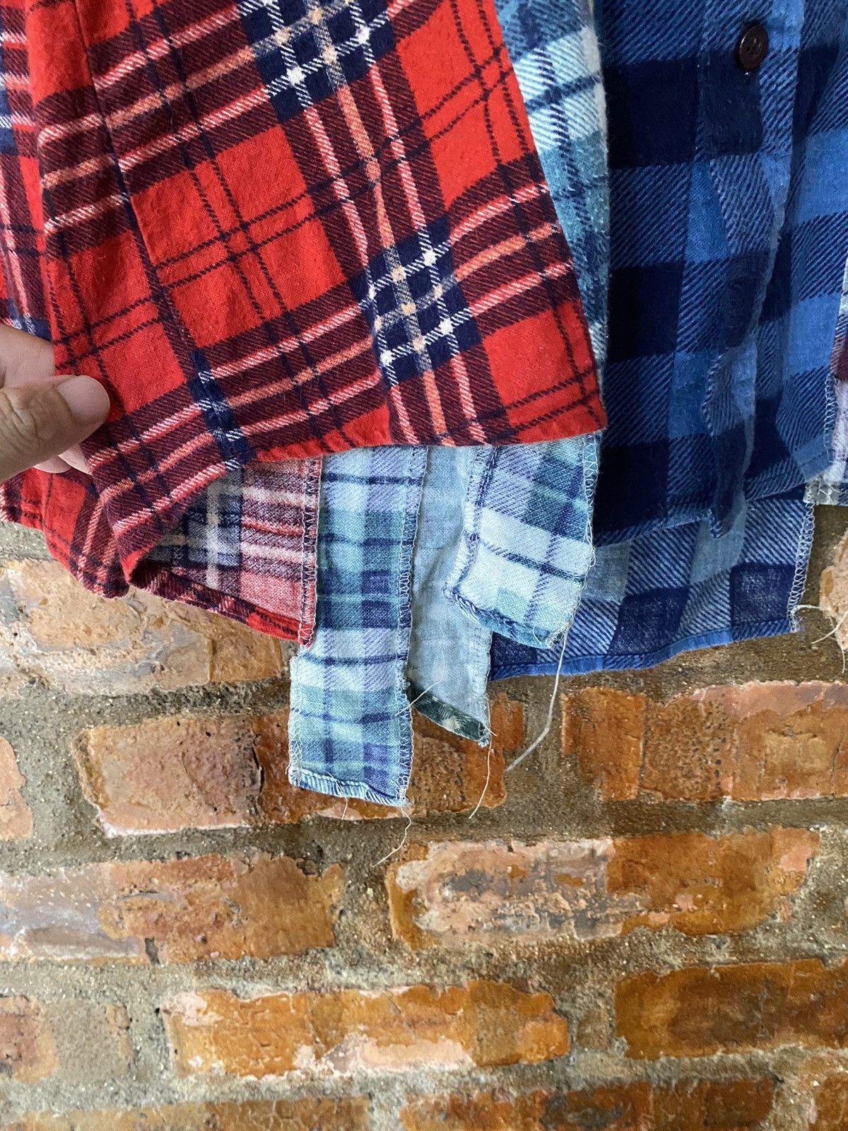 Needles 🔥RARE🔥OG 1990s Needles Pre-date Sonic Lab 7 cut flannel Size US M / EU 48-50 / 2 - 9 Thumbnail