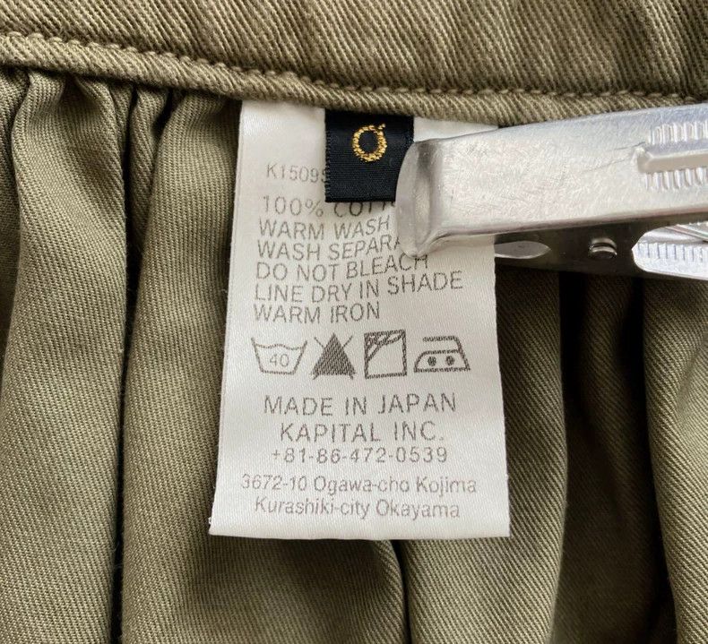 Kapital Kapital Army green trousers and skirts Size 42" / US 20 - 6 Thumbnail