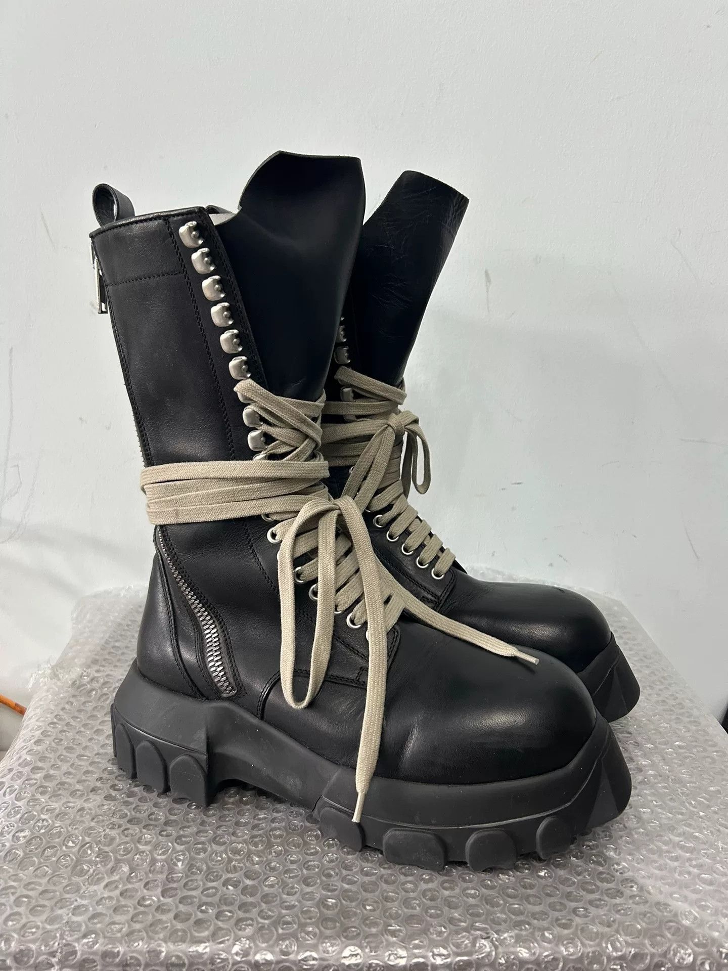 Rick Owens Rick Owens Octopus Strap Military Boots Size US 8 / IT 38 - 1 Thumbnail