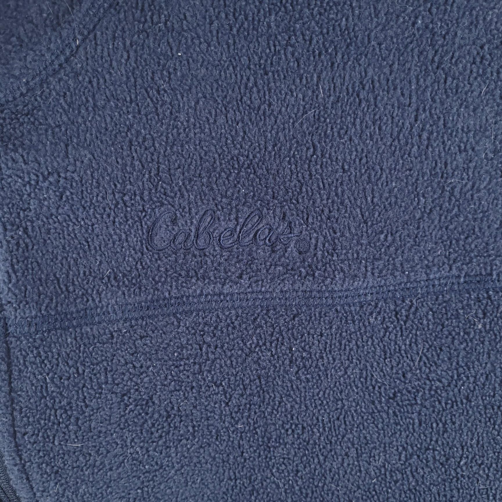 Vintage Cabela's Sweater Full Zip Men 2XL Blue Fleece Regular Size N/A Size US XXL / EU 58 / 5 - 2 Thumbnail