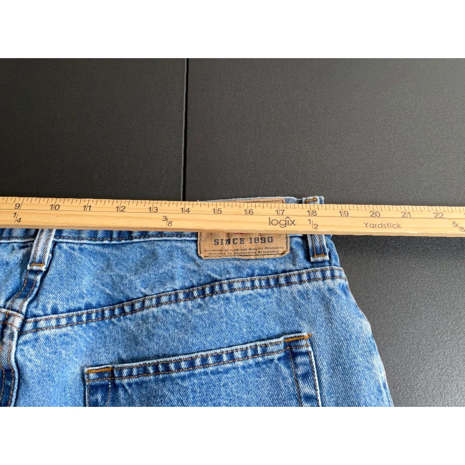 Vintage VINTAGE US Polo Assn Jeans Men's 36 x 31 Blue Embroidered Baggy Straight Leg Denim 90s Mens Size US M / EU 48-50 / 2 - 5 Thumbnail