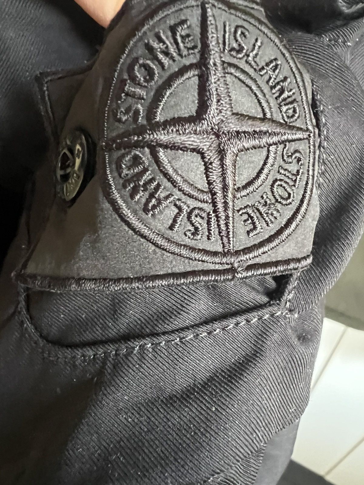 Stone Island Shadow Project STONE ISLAND SHADOW PROJECT Shadow Cargo Pants Black Sz IT54 Size US 38 / EU 54 - 6 Thumbnail