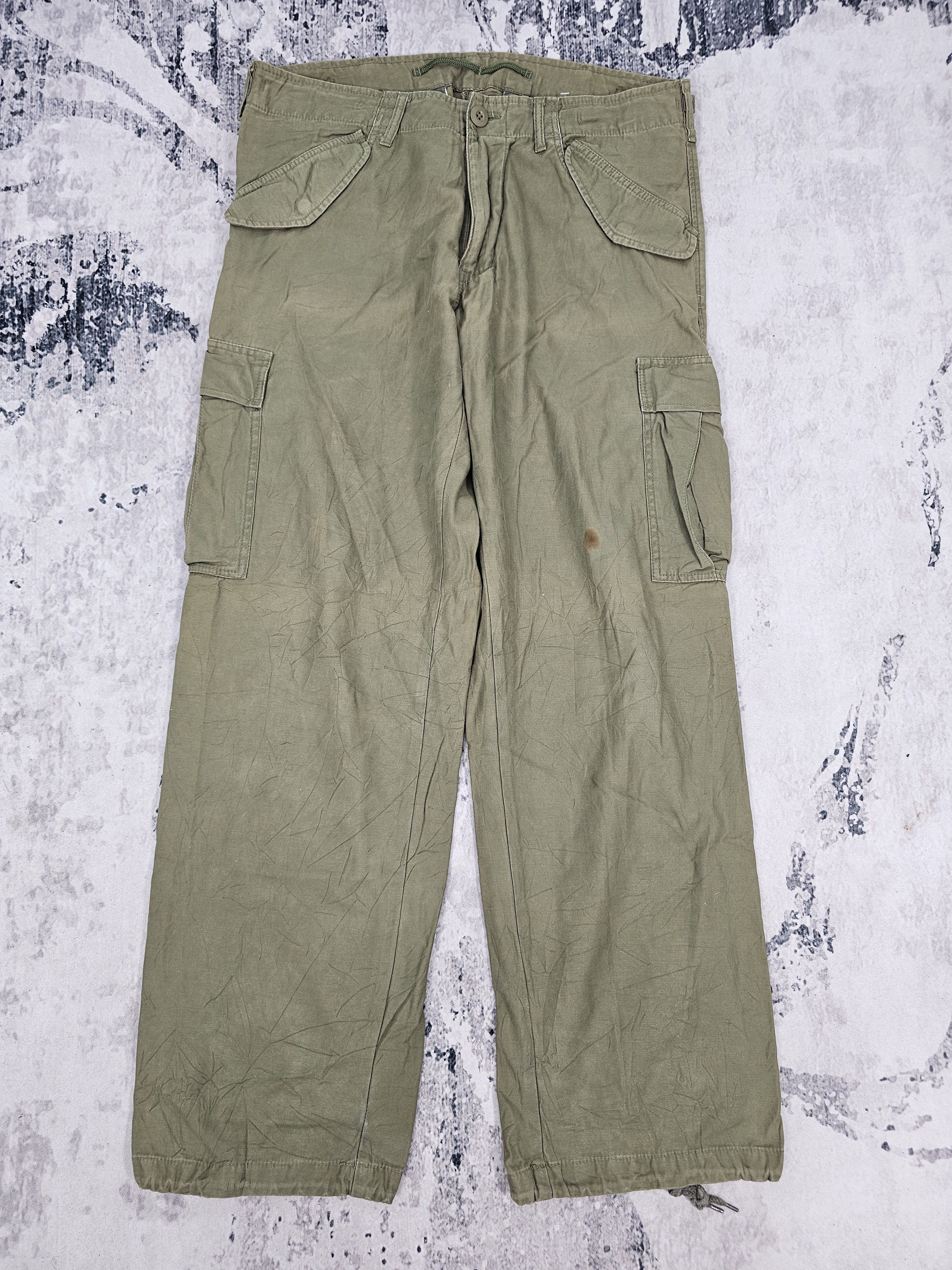 Japanese Brand BACK NUMBER Cargo Tactical Hunting Military Pants JB0284 Size US 35 - 1 Thumbnail