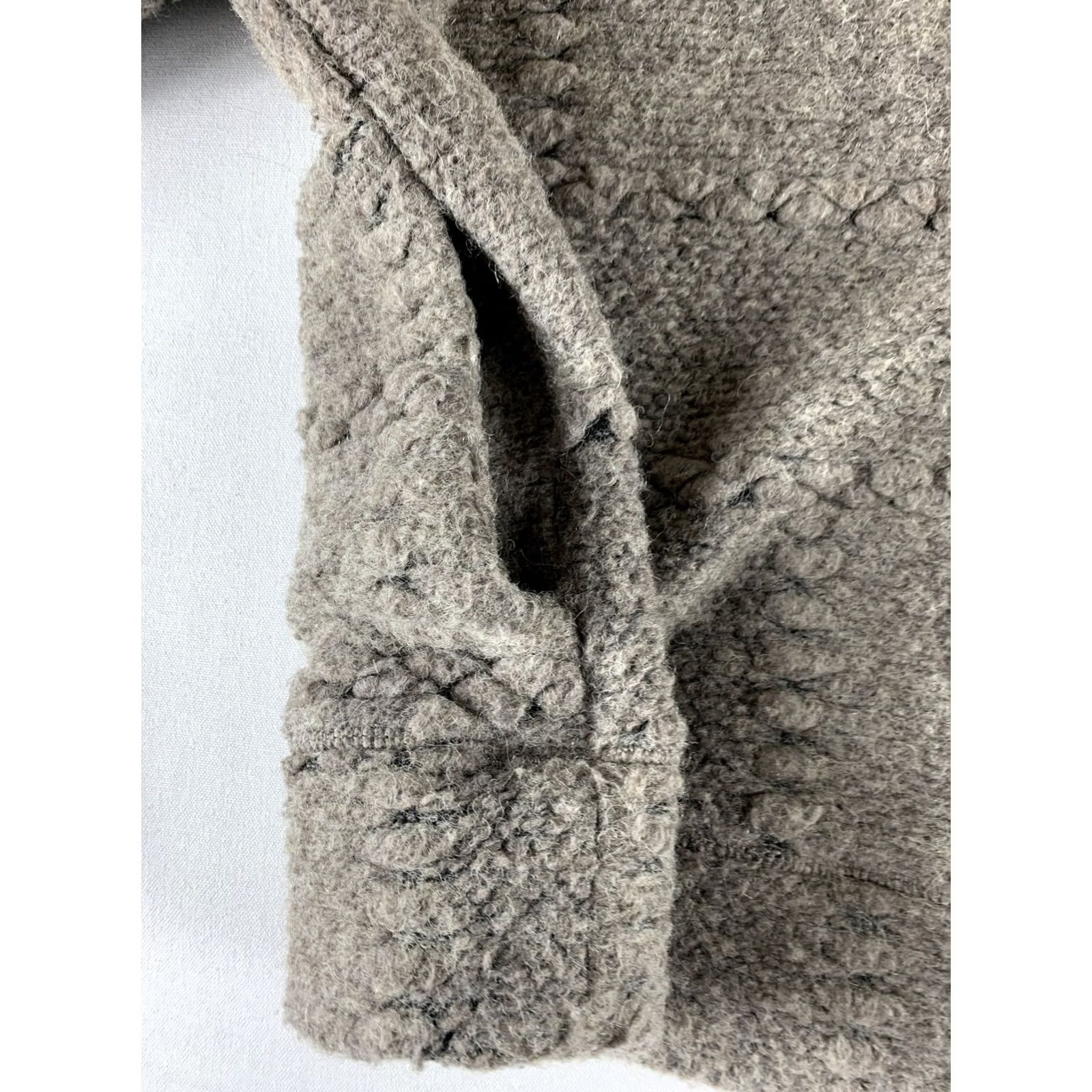 Prana prAna Sweater Womens M Gray Knit Women Turtleneck Long Sleeve Wool Blend Size M / US 6-8 / IT 42-44 - 6 Thumbnail