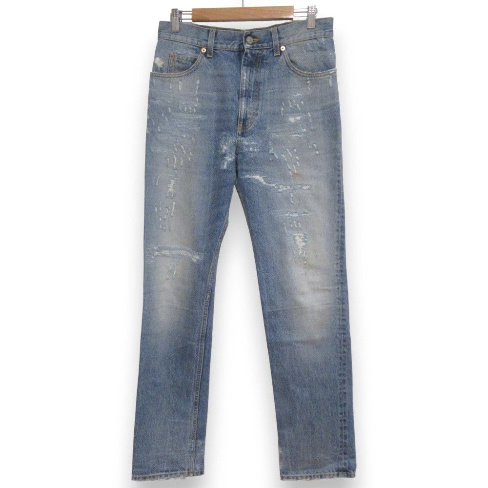 Gucci Gucci Gucci 623953 Denim Pants Denim Jeans 623953 DUTY FREE for USA Size ONE SIZE - 1 Thumbnail