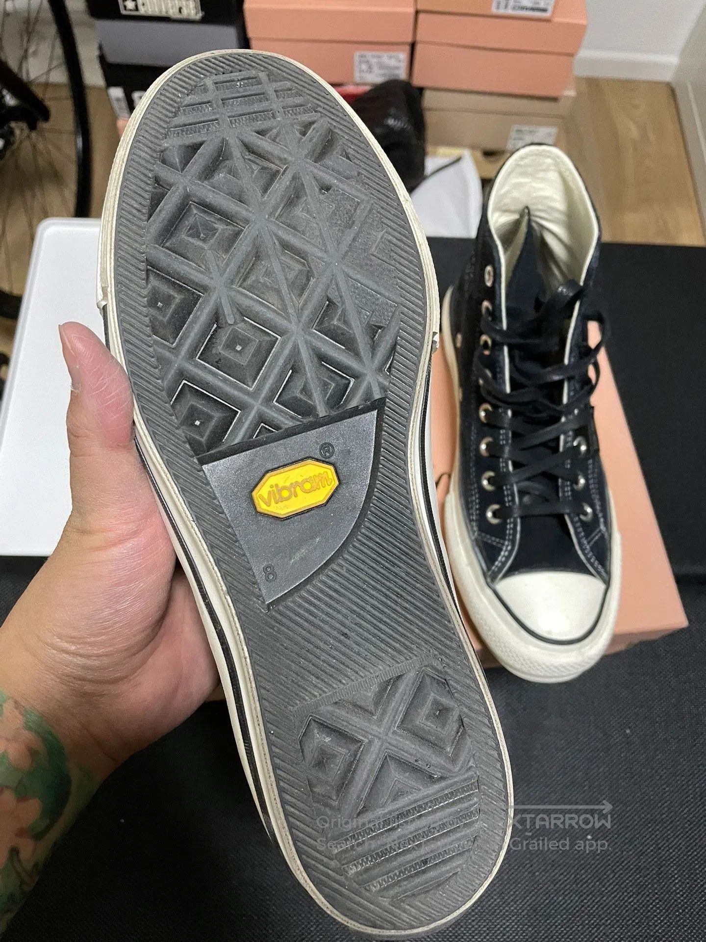 N.Hoolywood Converse Addict 20AW N.HOOLYWOOD High Top. Size US 8 / EU 41 - 4 Thumbnail