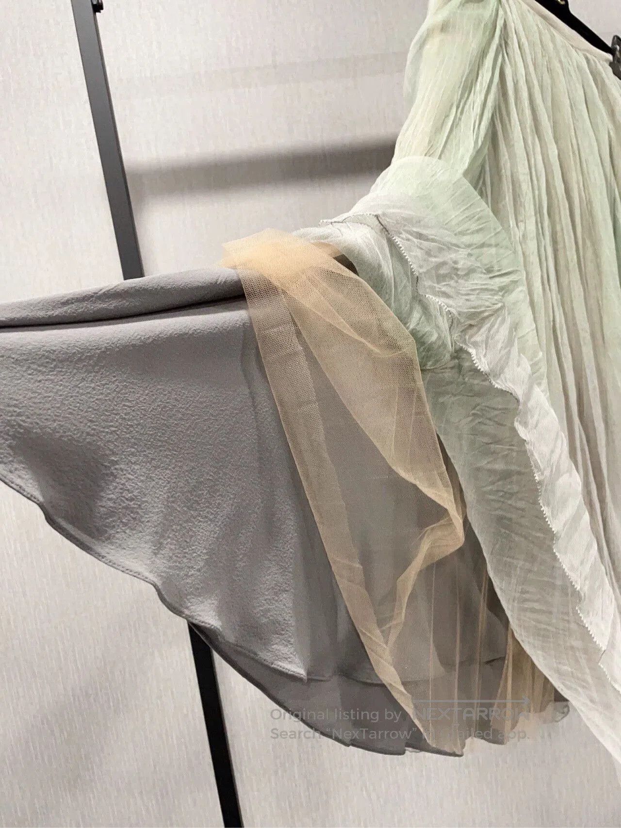 Dior gradient mesh midi skirt by dior. Size US 26 / EU 42 - 6 Thumbnail