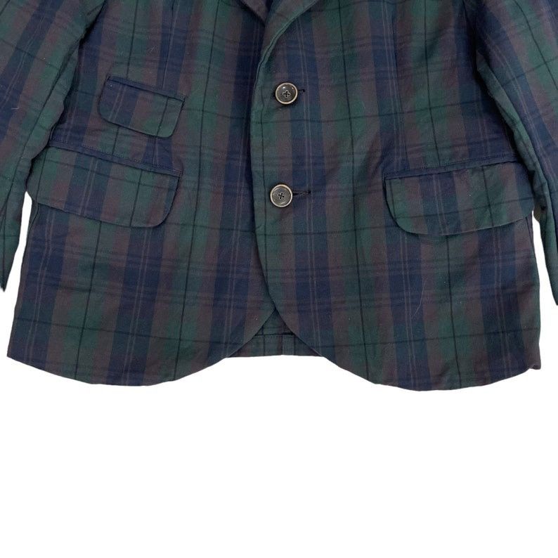 Kapital ⚡️Rare⚡️Vintage Kapital Green Tartan Cropped Jacket Size US M / EU 48-50 / 2 - 6 Thumbnail