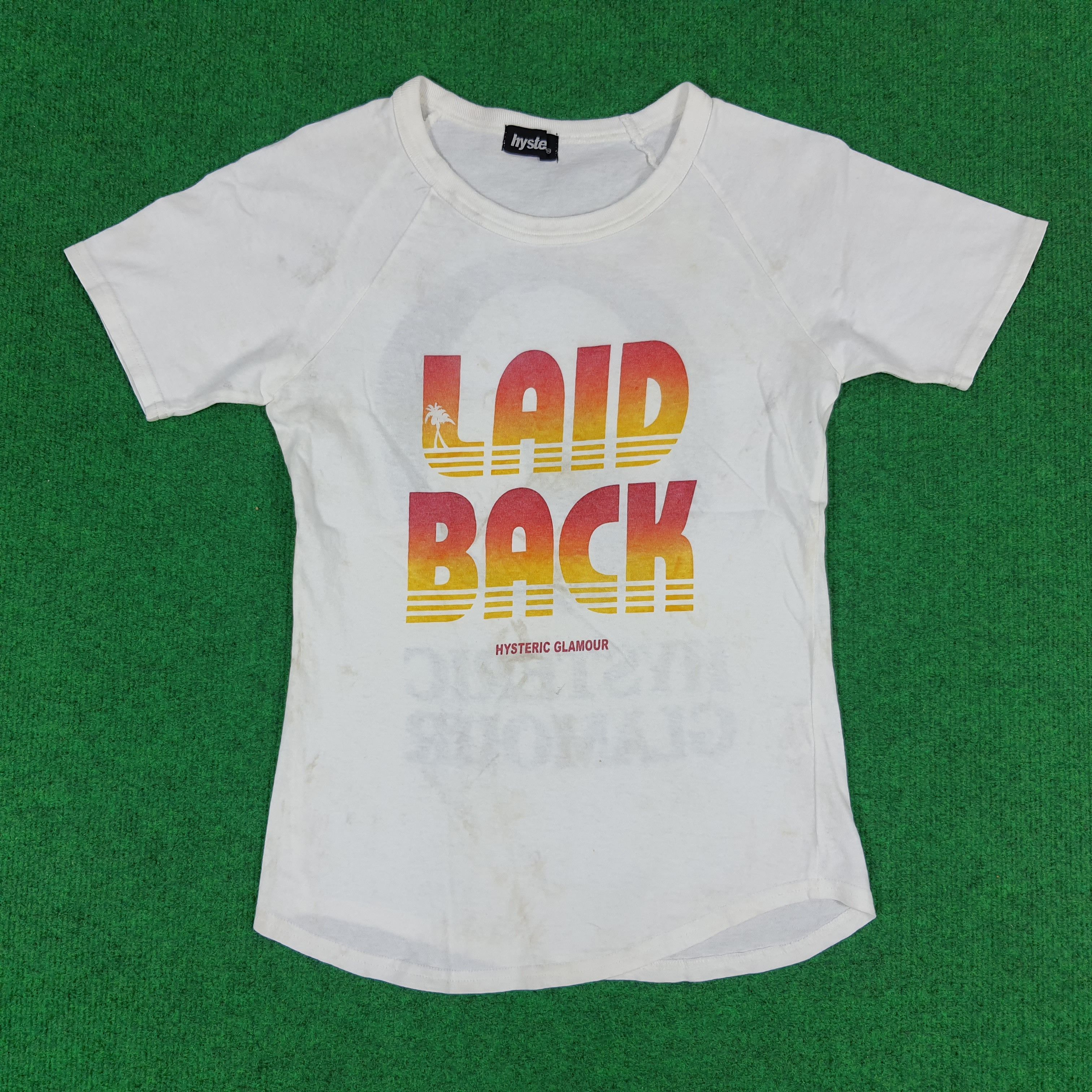 Hysteric Glamour × Japanese Brand Vintage Hysteric Glamour Laid Back Custom Logo T-shirt Size XS / US 0-2 / IT 36-38 - 2 Thumbnail