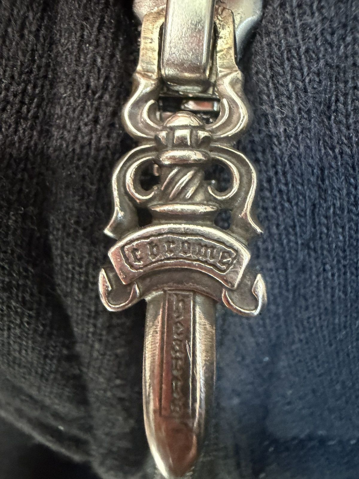 Chrome Hearts Chrome Hearts King Taco Quarter-zip Sweater Size US L / EU 52-54 / 3 - 6 Thumbnail