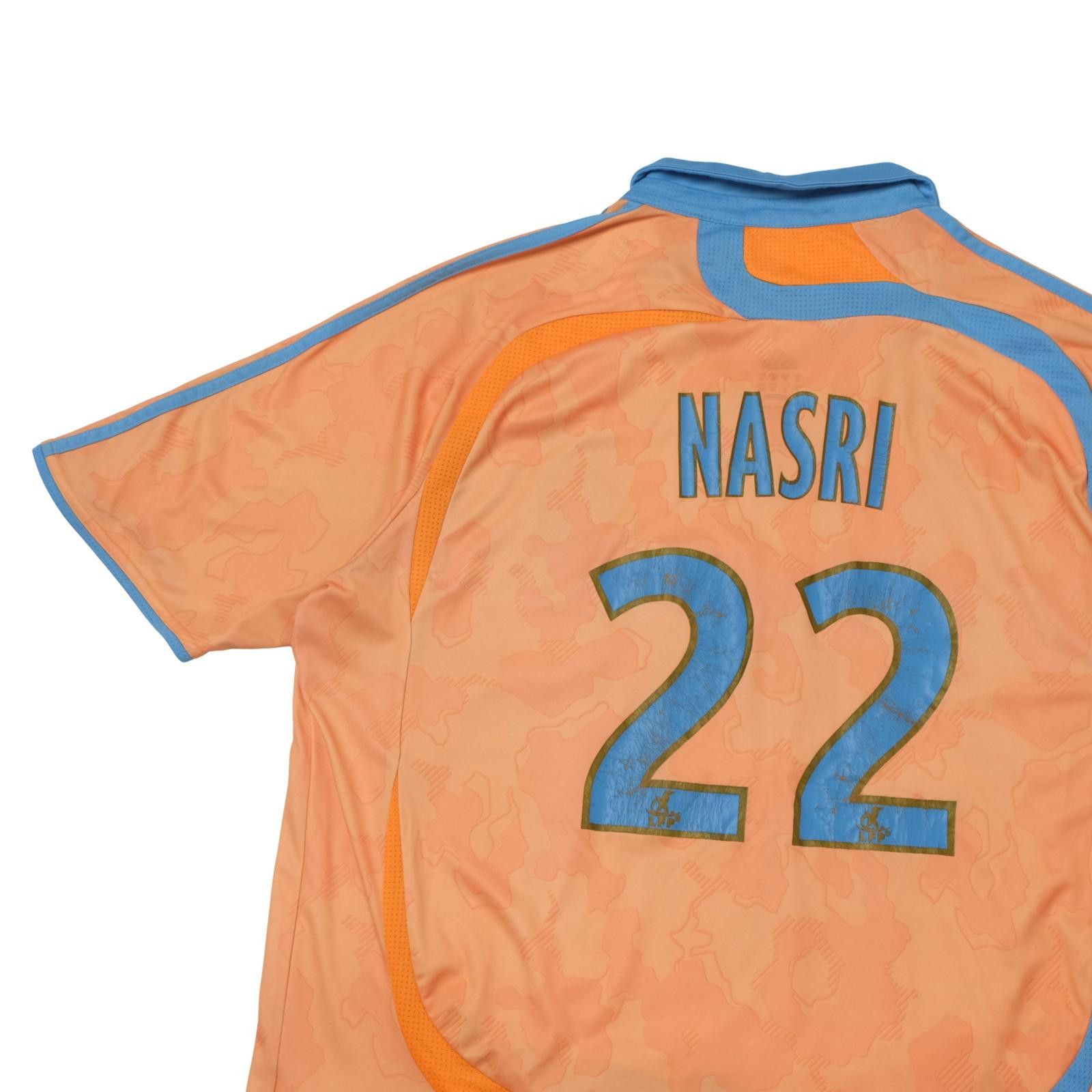 Adidas 2007/08 Olympique Marseille Third Shirt Nasri (XL) Size US XL / EU 56 / 4 - 4 Thumbnail