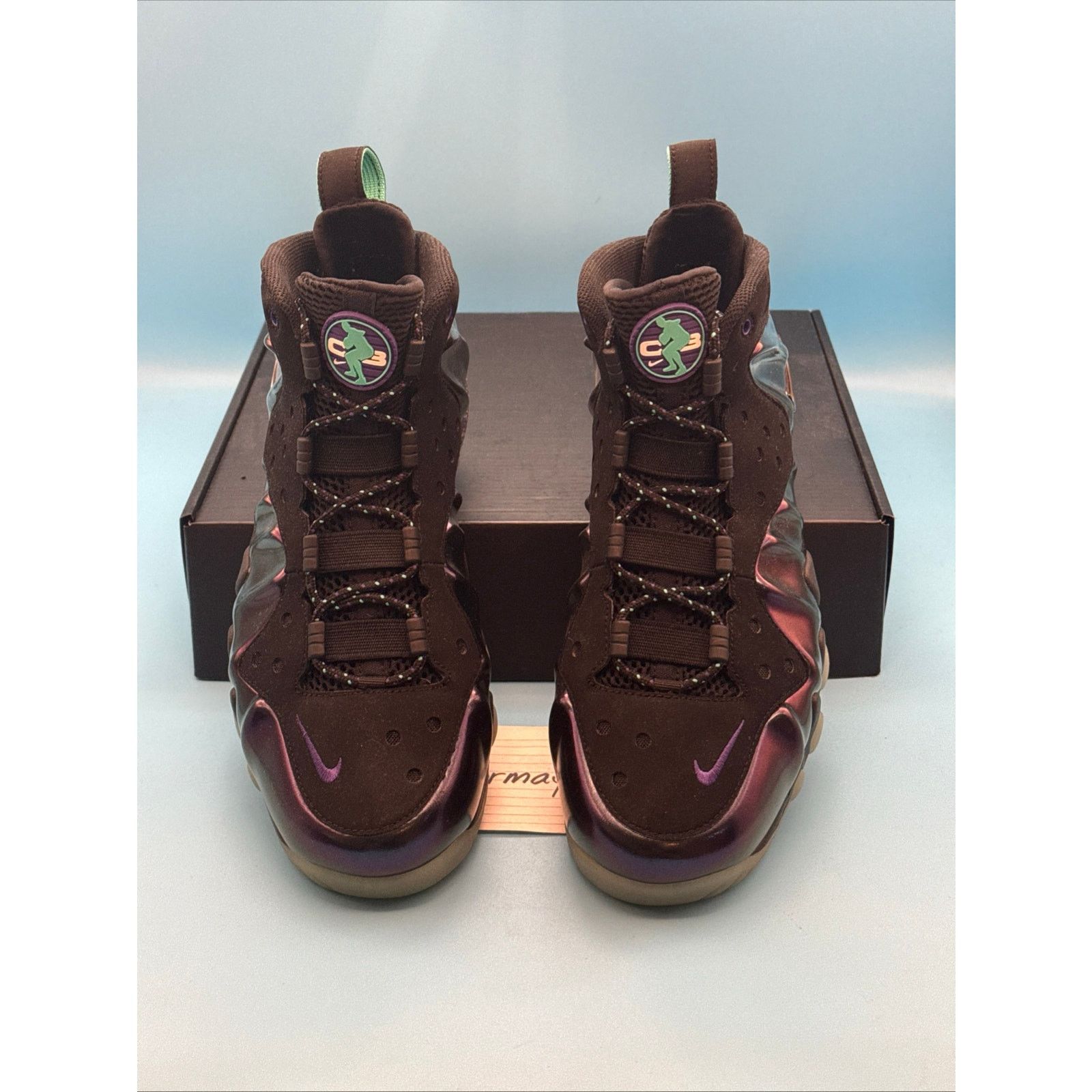 Nike Nike Barkley Posite Max 2013 Eggplant m8.5 w10 Size US 8 / EU 41 - 6 Thumbnail