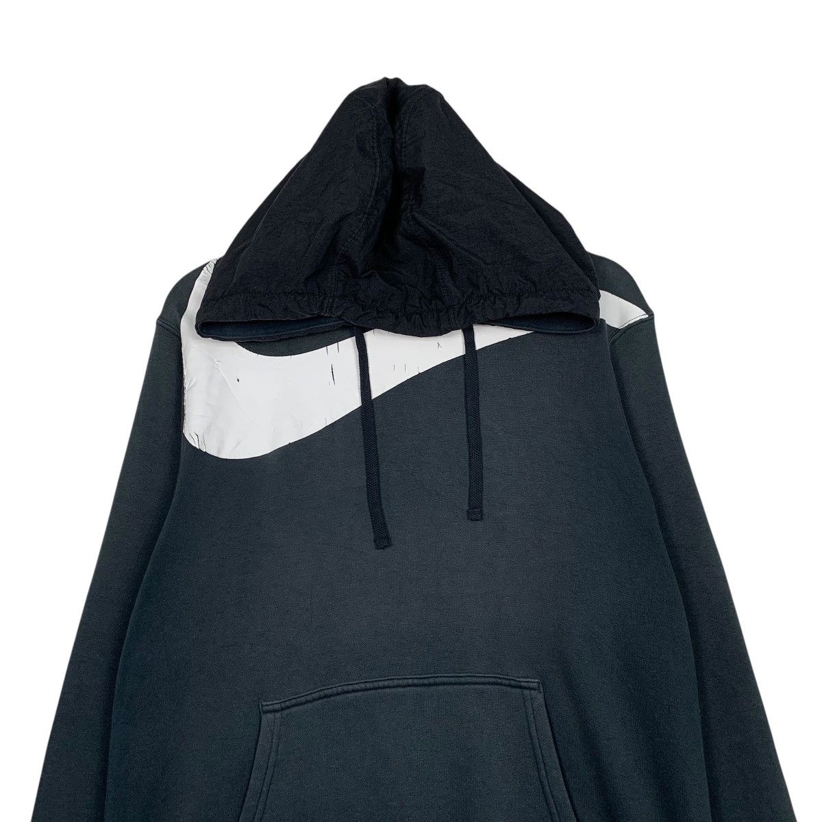 Nike Vintage Nike Swoosh Big Logo Pullover Hoodie Size US L / EU 52-54 / 3 - 2 Thumbnail
