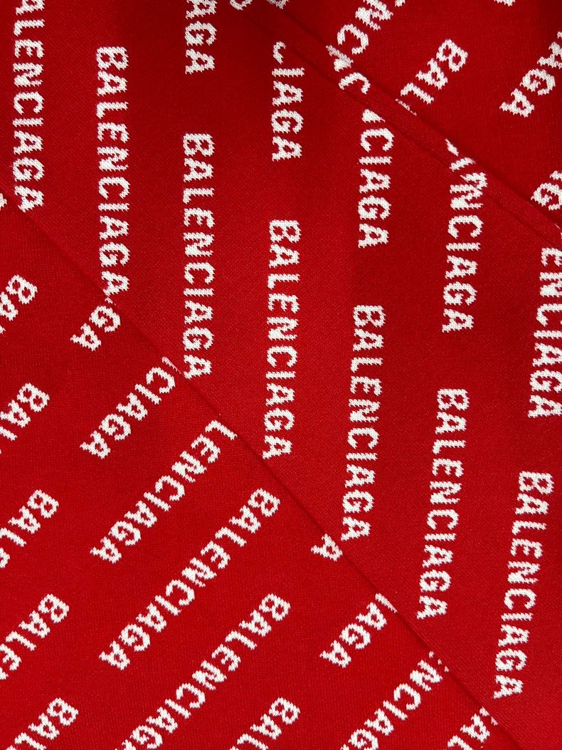 Balenciaga Balenciaga SS22 Full Logo Crew Neck Cotton Sweater 2504-Nex Size US XS / EU 42 / 0 - 3 Thumbnail