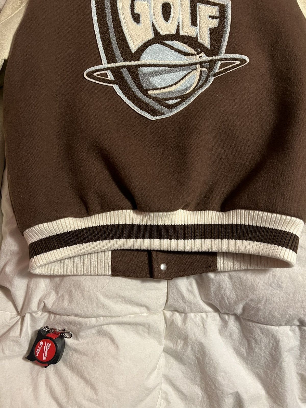Golf Wang Golf Wang Brown Varsity 🏈 🍫🍩 Size US S / EU 44-46 / 1 - 8 Thumbnail