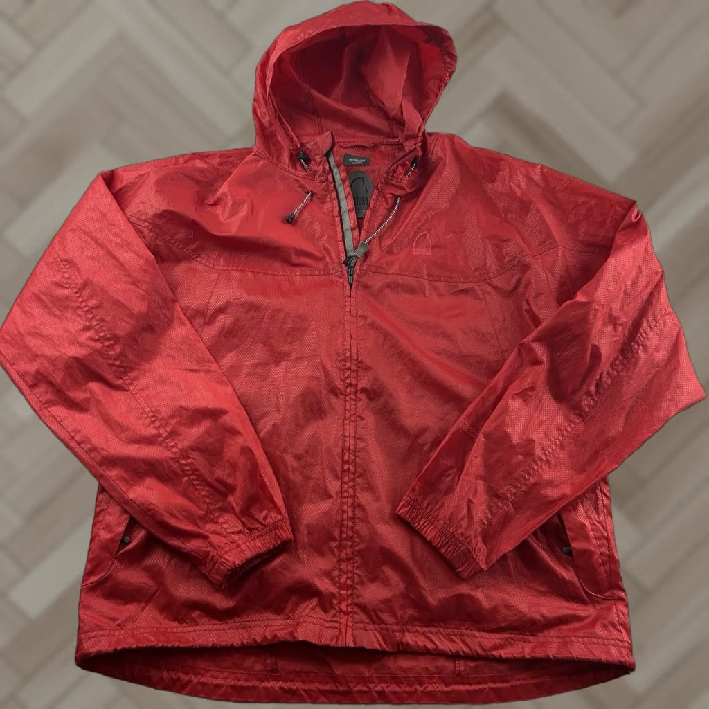 Sierra Designs Sierra Designs Jacket Mens L Red Full Zip Windbreaker Nylon Microlight Anorak Size US L / EU 52-54 / 3 - 1 Thumbnail