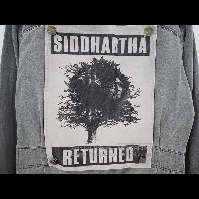 Raf Simons Raf Simons Grey religious period back face jacket Size US M / EU 48-50 / 2 - 9 Thumbnail