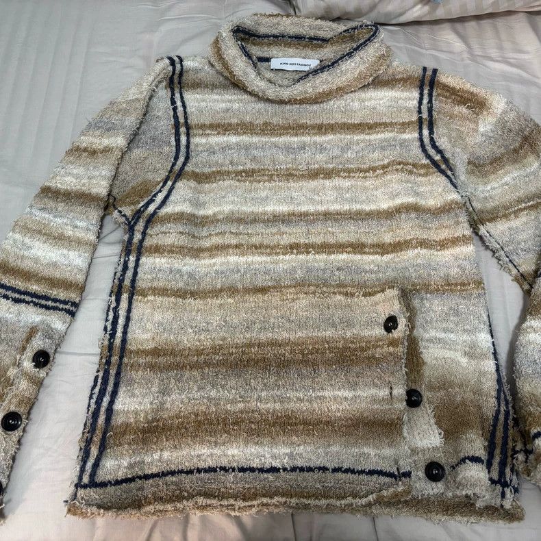 Kiko Kostadinov kiko kostadinov24AW Scarpitta Striped Knit Sweater