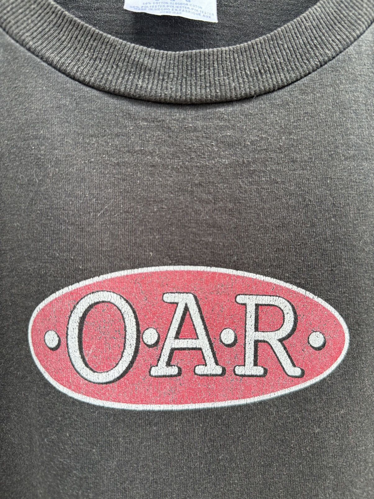 Band Tees Thrashed Vitage OAR Evertive Record Of A Revolution Band T Size US L / EU 52-54 / 3 - 5 Thumbnail
