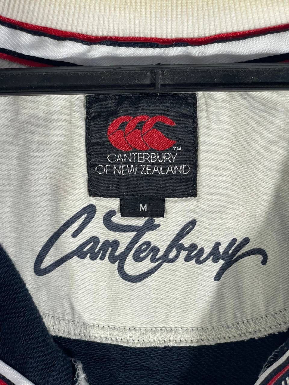 Canterbury of New Zealand Vintage canterbury rugby sweater size M Size US M / EU 48-50 / 2 - 9 Thumbnail
