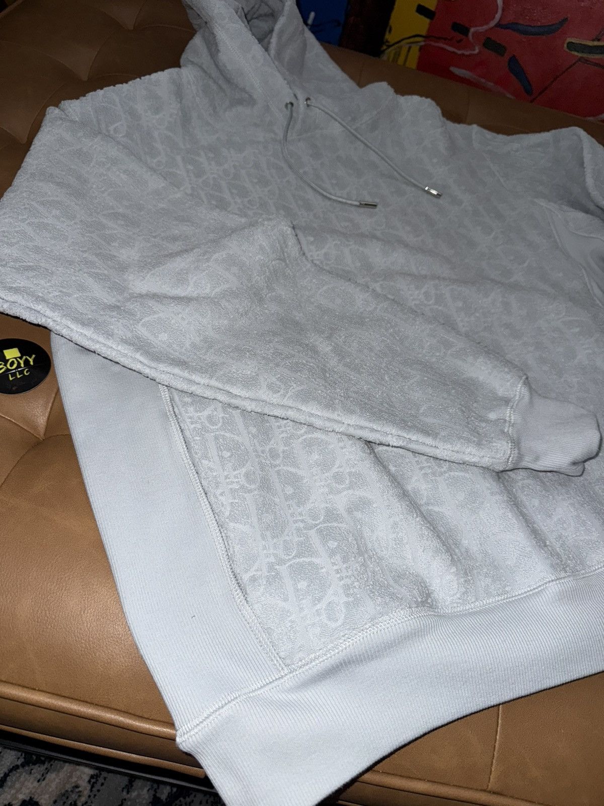 Dior Dior oblique logo hoodie Size US L / EU 52-54 / 3 - 5 Thumbnail