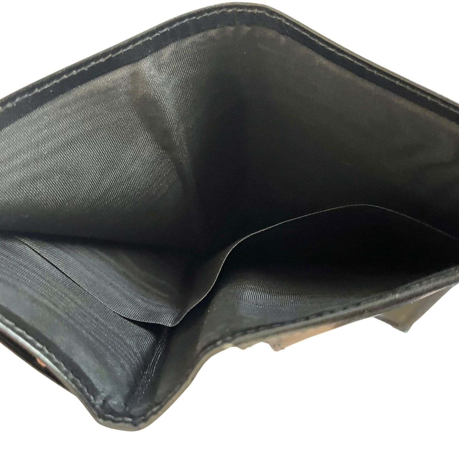 Bosca × Vintage Vintage Bosca Black Full Grain Leather Frame Clutch Wallet Size ONE SIZE - 6 Thumbnail