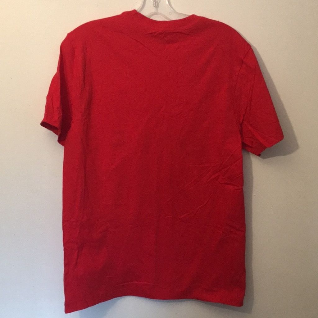 Nike NWT Mens Nike Logo JUST DO IT Red Short Sleeve Tee: Size Med Size US M / EU 48-50 / 2 - 4 Thumbnail