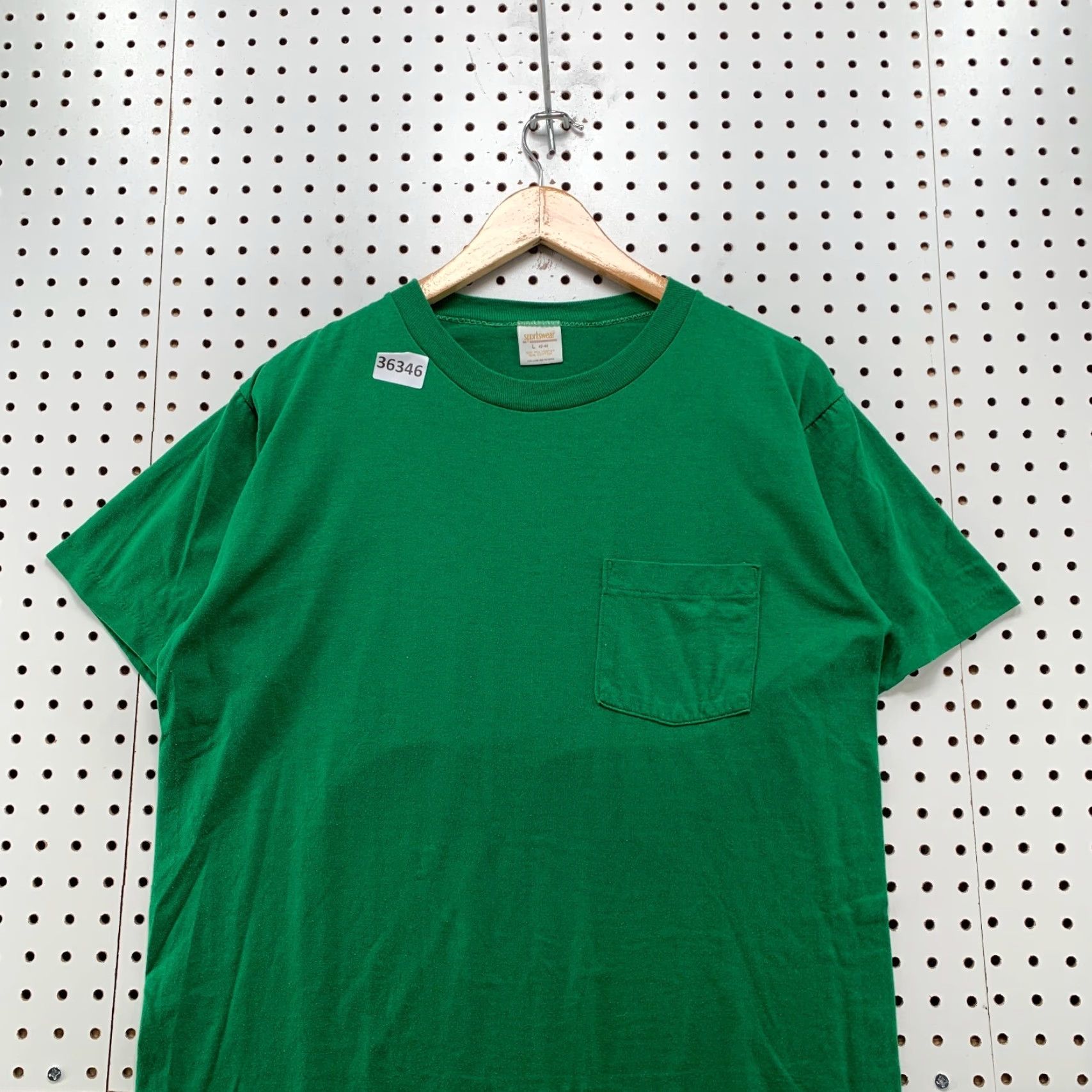 Vintage VINTAGE 70s Sportswear Graphic Print T-Shirt Men Large Green Single Stitch 21x26 Size US L / EU 52-54 / 3 - 3 Thumbnail