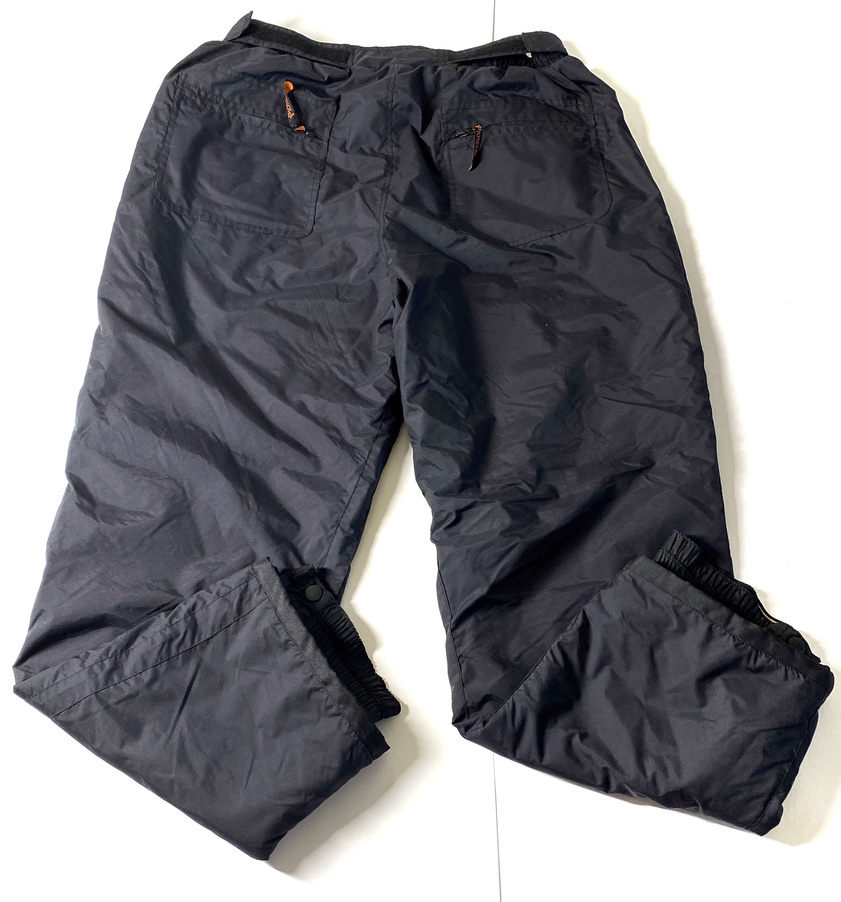 Vintage Vintage Pioneer XXL Black Warm Winter Pant Straight Adjustab Size US 44 / EU 60 - 1 Thumbnail